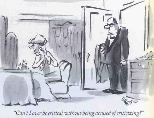 Criticize