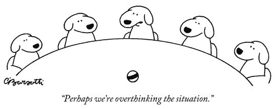 overthinking