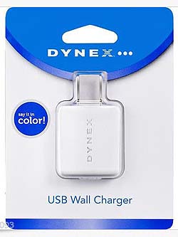DynexUSBWallCharger