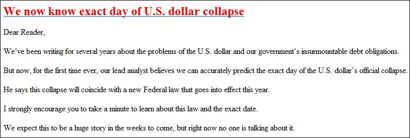 TheExactDayoftheDollarCollapse