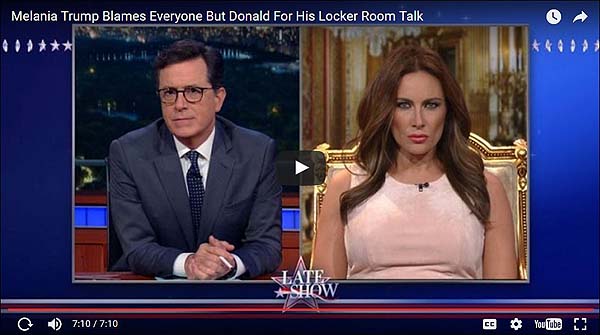 colbertandmelaniatrump