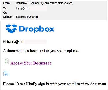 DropBoxScam